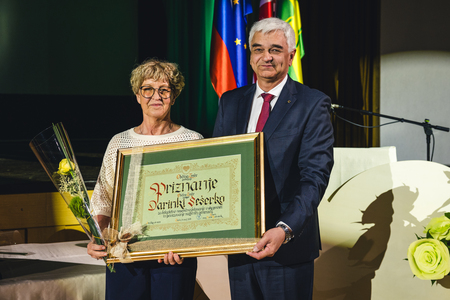 Darinka Šešerko prejemnica posebnega priznanja